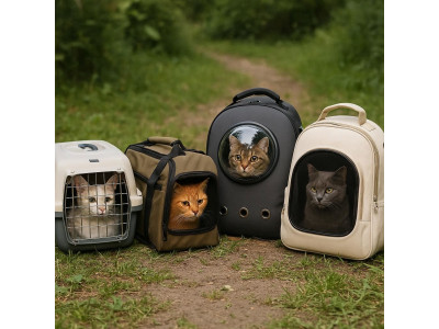 Переноски, сумки и рюкзаки для кота и кошек – удобство и безопасность в путешествиях