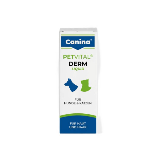 Витаминный комплекс Canina Derm-Liquid тоник для собак и кошек для проблемной кожи и шерсти 25 мл