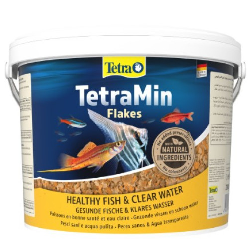 Корм для акваріумних риб у пластівцях TetraMin Flakes 10 л (2.1 кг)