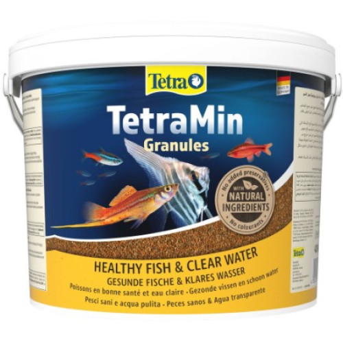 Основний корм для акваріумних риб у гранулах TetraMin Granules 10 л (4.2 кг)