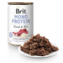 Вологий корм для собак Brit Mono Protein Dog з ягнятком та темним рисом 400 г