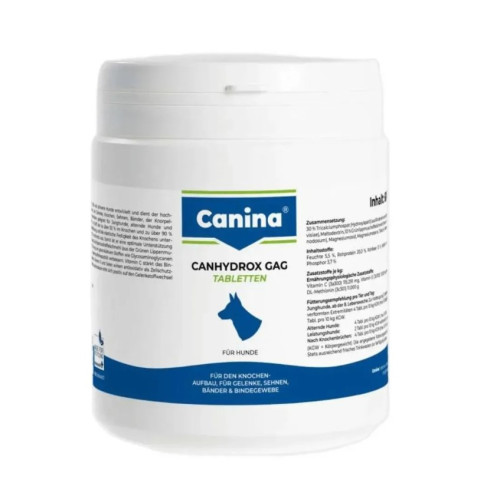 Витаминный комплекс Canina Canhydrox GAG для собак при проблемах с суставами и мышцами 600 г 360 табл.