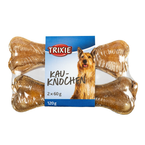 Ласощі для собак Trixie Кістка пресована з рубцем 12 см 2 шт
