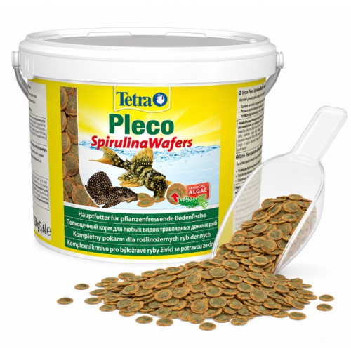 Корм фасований для рибок Tetra Pleco Spirulina Wafers (Спіруліна для донних риб в таблетках) 100 г