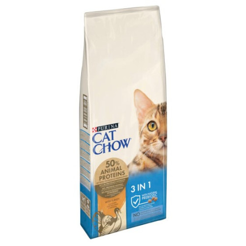 Сухий корм для кішок Purina Cat Chow Special Care 3in1 з індичкою 15 кг