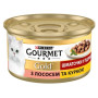 Влажный корм для взрослых кошек Purina Gourmet Gold с лососем и курицей кусочки в подливе 12 шт по 85 г