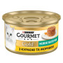 Влажный корм для взрослых кошек Purina Gourmet Gold Нежные биточки с курицей и морковью 12 шт по 85 г 