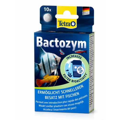 Средство для аквариума Tetra Bactozym 10 таблеток