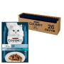 Влажный корм для кошек Purina Gourmet Perle Duo с океанической рыбой и тунцом 26х85 г Влажный корм для кошек Purina Gourmet Perle Duo с океанической рыбой и тунцом 26х85 г