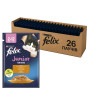 Вологий корм для кошенят Purina Felix Junior Fantastic з куркою в желе (26х85г)