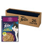 Влажный корм для кошек Purina Felix Sensations Jellies с уткой и шпинатом в желе (26х85г)