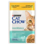 Влажный корм для выведения шерсти у кошек Purina Cat Chow Hairball с курицей и зеленой фасолью 13 шт по 85 г