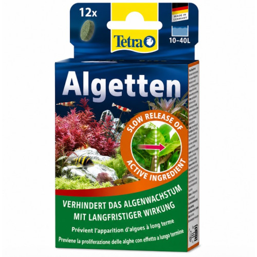 Средство от водорослей Tetra Algetten 12 таблеток
