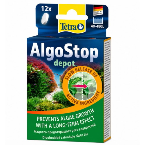 Средство от водорослей Tetra AlgoStop depot 12 таблеток