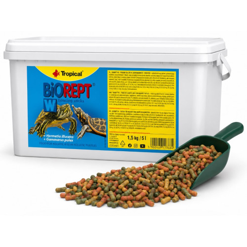 Корм фасований для водоплавних черепах Tropical BioRept W 100 г