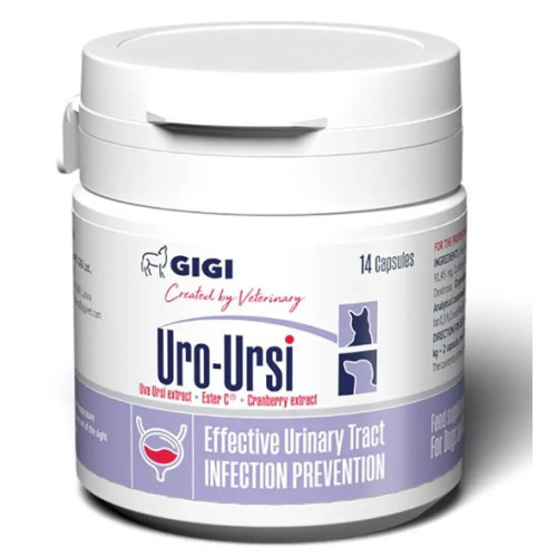  Препарат для профилактики дисфункции почек и мочеполовой системы GIGI Uro-Ursi N14 caps.