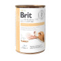 Вологий корм для собак Brit VetDiets Dog Hepatiс із захворюванням печінки, 400 г (індичка та горошок)
