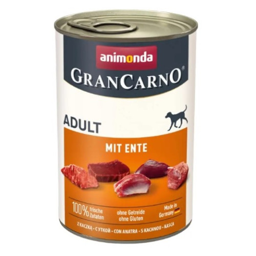 Консерва Animonda Gran Carno Adult with Duck для собак, з качкою 400 (г)