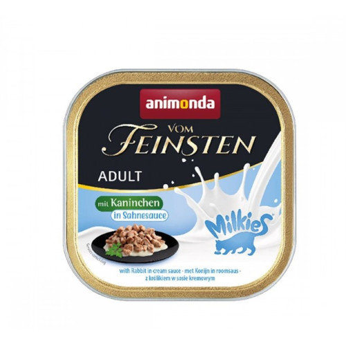 Консерва Animonda Vom Feinsten Adult with rabbit in cream sauce для кошек, с кроликом в сливочном соусе, 100 г  