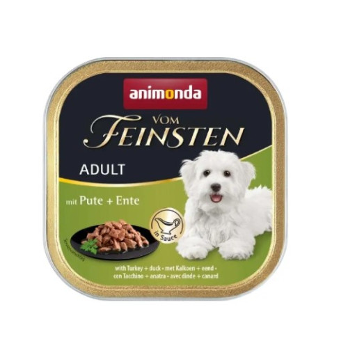 Консерва Animonda Vom Feinsten Adult with Turkey + duck для собак, з індичкою та качкою, 150г
