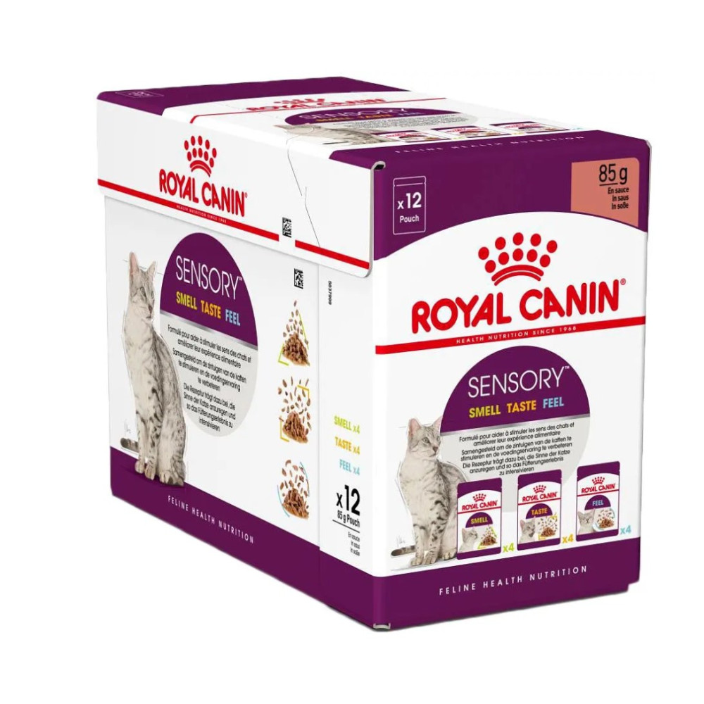Вологий корм для вибагливих до запаху котів Royal Canin Sensory Smell у желе 12 шт х 85 г Вологий корм для вибагливих до запаху котів Royal Canin Sensory Smell у желе 12 шт х 85 г