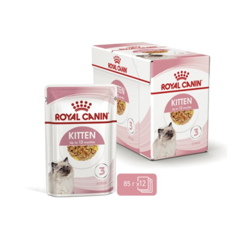 Вологий корм для кошенят Royal Canin Kitten Instinctive у желе 12 шт х 85 г
