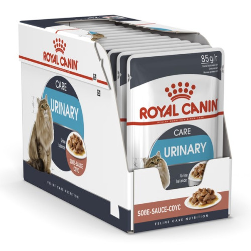 Вологий корм для кішок для підтримки сечовидільної системи Royal Canin Urinary Care в соусі 12 шт х 85 г