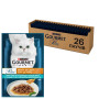 Вологий корм для котів Purina Gourmet Perle міні-філе з тунцем у соусі 26х85 г Вологий корм для котів Purina Gourmet Perle міні-філе з тунцем у соусі 26х85 г