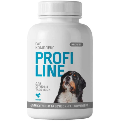 Вітаміни ProVET Profiline для собак ГАГ Комплекс для суглобів та зв'язок 100 таблеток