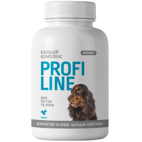 Витамины ProVET Profiline для собак Кальций Комплекс для костей и зубов 100 таблеток