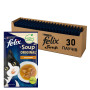 Вологий корм для котів Felix Soup з куркою (30х48г)