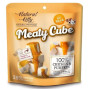 Ласощі для собак та кішок Natural Kitty Meaty Cube, курка в гарбузовому соусі, 60 г