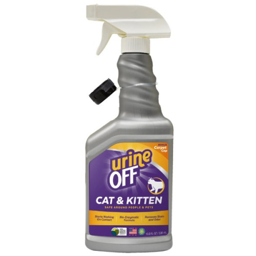 Спрей для удаления органических пятен и запахов от кошек TropiClean Urine Off  500 (мл)