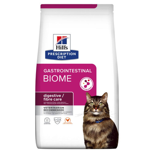 Сухой корм Hills PD Feline Gastrointestinal Biome для кошек (при диарее и расстройствах пищеварения) с курицей 3 (кг)
