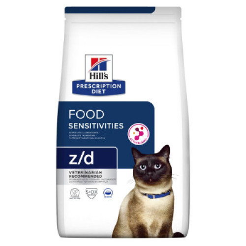 Сухой корм Hill's PD Feline Z/D Food Sensitivities для взрослых кошек с чувствительным пищеварением 1.5 (кг)