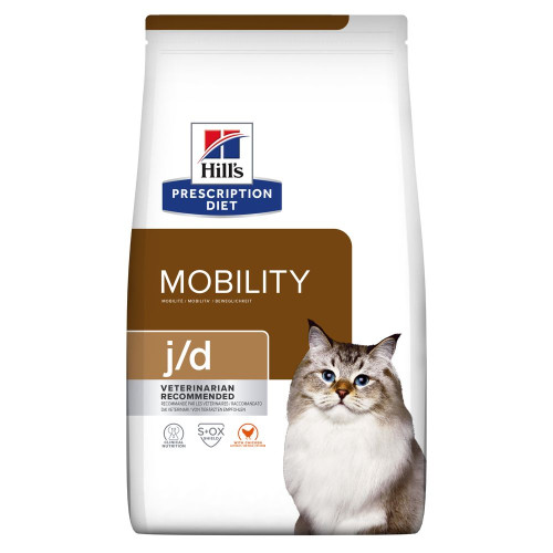 Сухий корм Hill's Prescription Diet j/d Mobility для котів, зниження болю та запалення при остеоартриті 1.5 (кг)