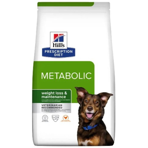 Сухой корм Hill's Prescription Diet Metabolic для собак с ожирением для контроля веса, с курицей 1.5 (кг)