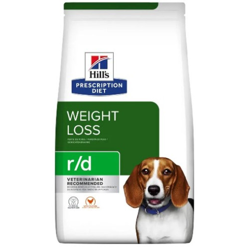 Сухий корм Hill's Prescription Diet r/d для собак, контроль ваги, з куркою 10 (кг)