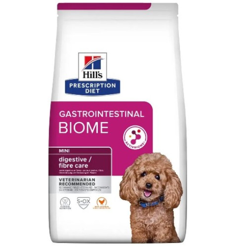 Сухий корм Hill’s Prescription Diet Gastrointestinal Biome Mini для собак мініатюрних порід при захворюваннях шлунково-кишкового тракту 1 (кг)