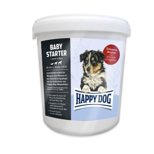 Стартовый корм для щенков всех пород Happy Dog Puppy Starter Lamb&Rice (Ягненок и рис) 1.5 (кг)