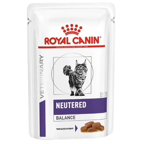 Влажный корм для стерилизованных котов Royal Canin Neutered Weight Balance склонных к избыточному весу 12 шт х 85 г