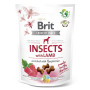 Лакомство для собак Brit Care Dog Crunchy Cracker Insects with Lamb для пищеварения, насекомые, ягненок и малина, 200 г