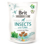 Ласощі для собак Brit Care Dog Crunchy Cracker Insects with Tuna для свіжості подиху комахи, тунець, м'ята, 200 г