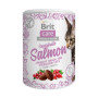 Ласощі для стерилізованих котів Brit Care Cat Snack Superfruits Salmon, лосось, 100 г