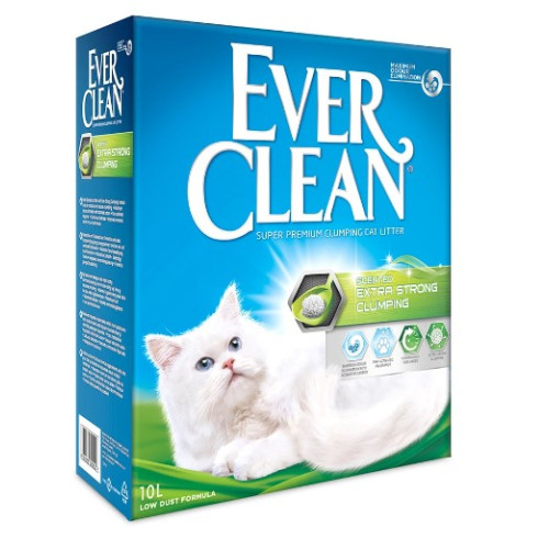 Наполнитель для кошачьего туалета Ever Clean Экстра Сила с ароматизатором 6 (кг)