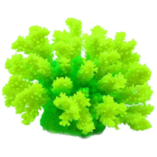 Декорация для аквариума "Коралл зеленый" 21х16х13 см