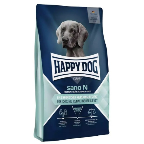 Сухой диетический корм Happy Dog Care Plus Sano N для собак с проблемами почек, сердца и печени  1 (кг)