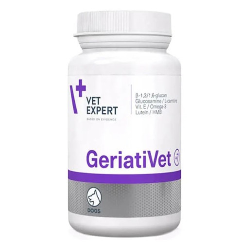 Вітаміни Vet Expert GeriatiVet Dog для собак зрілого віку, 45 таб