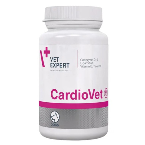 Харчова добавка для собак Vet Expert CardioVet для підтримки серця, 90 таб