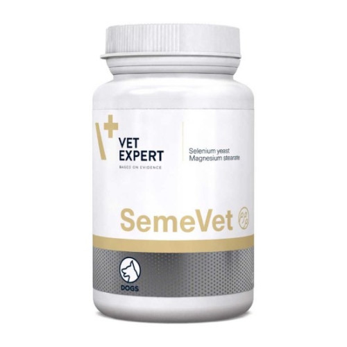 Пищевая добавка VetExpert SemeVet – для самцов собак для улучшения репродуктивной функции, 60 таб